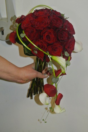 Bouquet pour mariée roses...